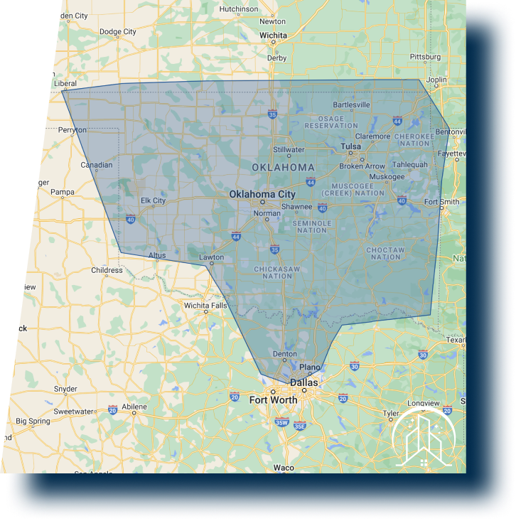 Service area map